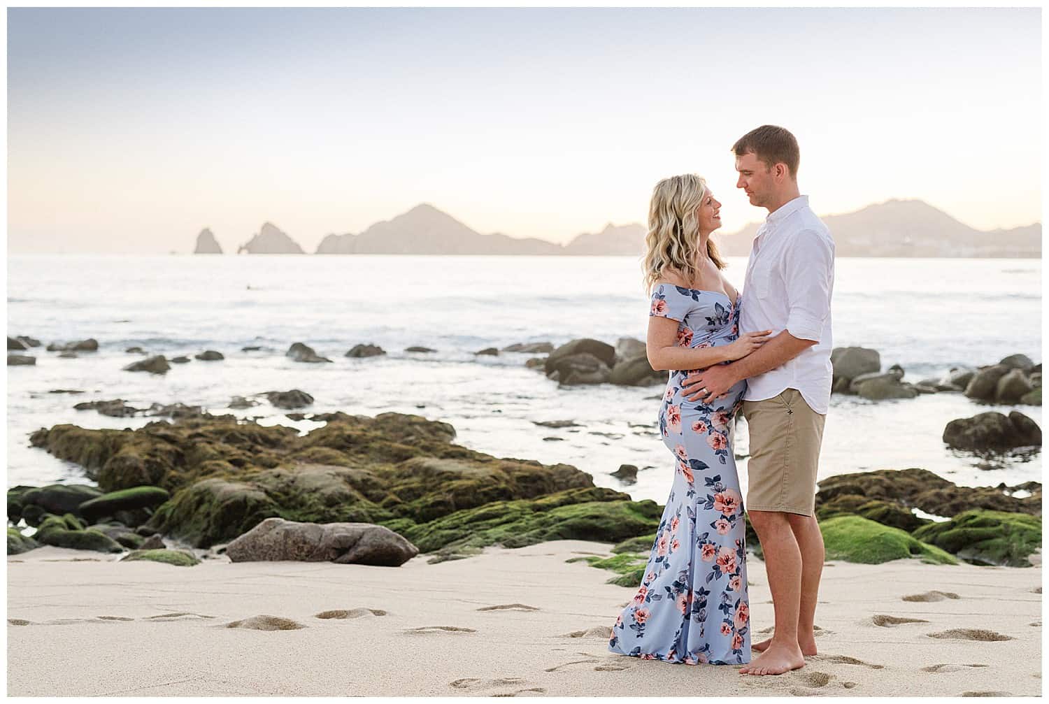 maternity session in cabo